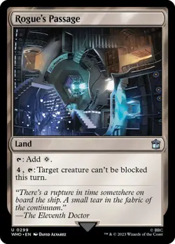Rogue's Passage 0299 MTG WHO Uncommon NP - Image 1