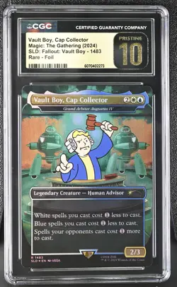 GRAND ARBITER AUGUSTIN IV Secret Lair Foil Fallout CGC Pristine 10 MTG - Image 1
