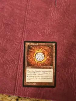 Mox Diamond Rare Artifact Magic the Gathering Stronghold Series - Image 3