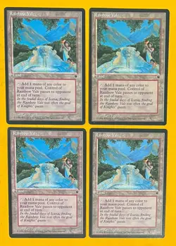 MTG RAINBOW VALE (x4) Fallen Empires (OldManMTG 010-511) - Image 1