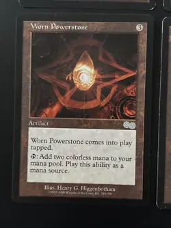 4x Worn Powerstone, MTG Magic LP Urza’s Saga - Image 4