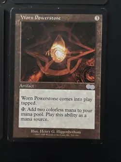 4x Worn Powerstone, MTG Magic LP Urza’s Saga - Image 5