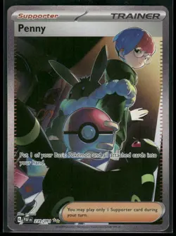 Penny 239/091 SV: Paldean Fates Special Illustration Holo Pokemon TCG - Image 1