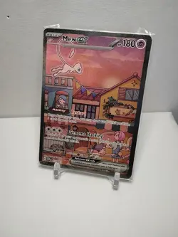 Pokemon Mew EX SV: Scarlet And Violet 151 UPC Promo Cards 053 (Sealed) NM - Image 1