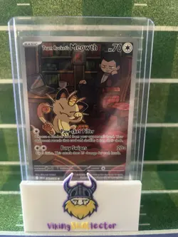 Pokemon TCG Team Rocket's Meowth Destined Rivals 203/182 - Image 1