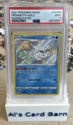 2021 Pokemon SWSH Shining Fates, #SV034, Frosmoth Shining Fates Holo PSA 9 Mint - Image 1