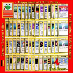 60x Pokemon Karten WOTC Trainer POOR! Sammlung gemischt div. TCG non Holo /Z60 - Image 1