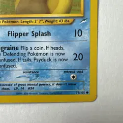 Psyduck 79/105 (Common) Pokemon TCG Neo Destiny - Image 4
