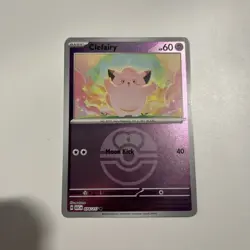 Pokemon TCG : Clefairy 074/217 : Love Ball Reverse Holo : Ascended Heroes - Image 1