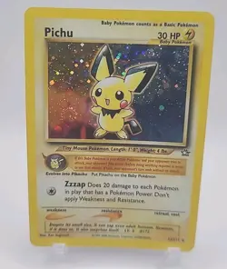 Vintage Pokemon - Neo Genesis - Pichu - 12/111 Holo Rare - Image 1
