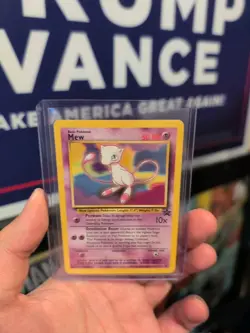 Pokemon TCG Mew Wizards Black Star Promos 8 Regular Promo - Image 1