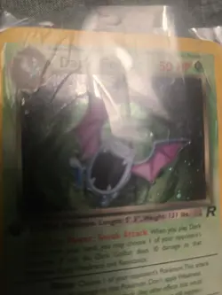 Pokemon Dark Golbat Holo Rare First Edition 7/82 - Image 2
