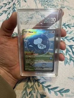 Bubble Mew ex 232/091 SIR Pokemon Paldean Fates TAG 10 Gem Mint 961 SCORE - Image 2