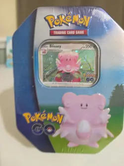 Pokemon Pokemon GO Tin Blissey Sword & Shield Factory Sealed - Image 1