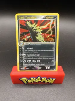 Pokemon Dark Tyranitar 19/109 Team Rocket Returns Reverse Holo - NEAR MINT - Image 1