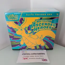 Pokemon TCG Ascended Heroes ETB Elite Trainer Box - IN HAND (Small Rip) - Image 1