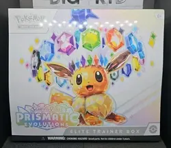Pokemon TCG Scarlet & Violet Prismatic Evolutions (ETB) Elite Trainer Box - Image 2