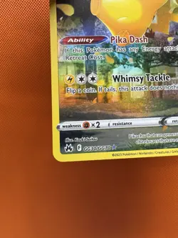 Pokemon Pikachu GG30/GG70 Crown Zenith Galarian Gallery Holo Rare NM/Mint 1756 - Image 4