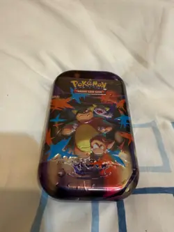 Pokemon booster trading game TCG mega heroes new sealed mini tin - Image 1