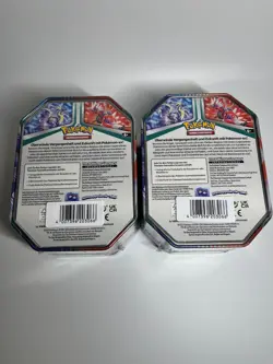 2x Pokemon TCG Miraidon ex Tin Box NEU OVP Deutsch sealed Schwert & Schild Lot 2 - Image 2