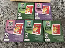 5 Pokemon McDonald’s 2024 Dragon Discovery Booster Pack Box Pikachu & Dragonite - Image 2