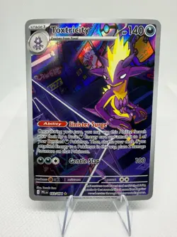 Toxtricity Illustration Rare Pokemon 103/094 Me02: Phantasmal Flames NM - Image 1