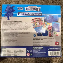 Pokemon Sword & Shield Battle Styles Elite Trainer Box ETB TCG Brand New Sealed 820650808357 - Image 2