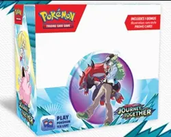 Pokemon TCG: Journey Together ENHANCED Factory Sealed Booster Box + Topper - Image 1