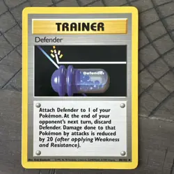Pokemon TCG - Defender 80/102 - Base Set Unlimited NM - Image 1