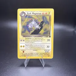 Dark Magneton - 28/82 Team Rocket - WOTC Unlimited - Pokemon TCG 2000 - Image 1