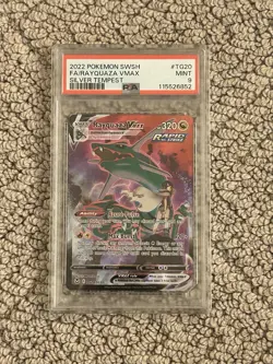Pokemon Rayquaza VMAX TG20 Silver Tempest Trainer Gallery PSA 9 - Image 1