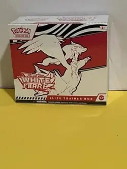 Pokemon TCG Scarlet & Violet White Flare Elite Trainer Box Sealed Brand New - Image 1
