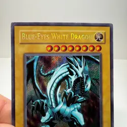 Blue-Eyes White Dragon BPT-009 Unlimited Secret Rare Yugioh TCG MP - Image 2