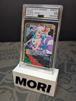 AGS 10 GEM-MT Yamato OP01-121 [Alt Art] One Piece CCG PRB-01 The BEST - JP - Image 1