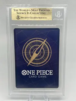 2025 One Piece Azure OP14 096 Ground Death Alt Art R BGS 10 - Image 2