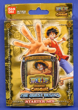 ONE PIECE CCG THE QUEST BEGINS STARTER DECK SEALED TCG - Image 1