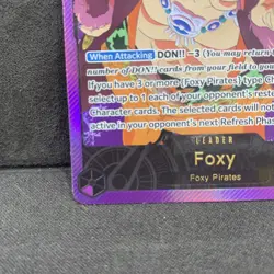 2025 One Piece 25th Collection - FOXY #OP07-059 Special Leader English - Image 4