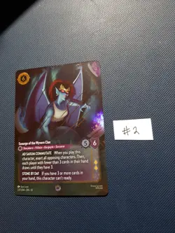 Demona Scourge of the Wyvern Clan Enchanted 227/204 Disney Lorcana #2 - Image 3