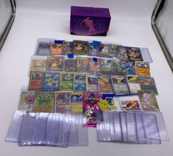 Lot Various Pokemon cards + Box - Image 1
