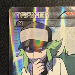 Pokemon TCG N Trainer Full Art Holo Card 101/101 English 2011 Card Stock - Image 4