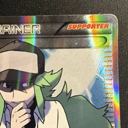 Pokemon TCG N Trainer Full Art Holo Card 101/101 English 2011 Card Stock - Image 5