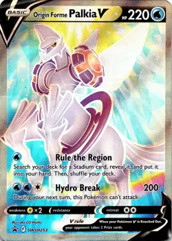 Origin Forme Palkia V SWSH253 Pokemon TCG SWSH: Sword & Shield Promo Cards NM - Image 1