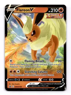 Flareon V - SWSH149 Promo Pokemon TCG SWSH: Sword & Shield Promo Cards NM - Image 1