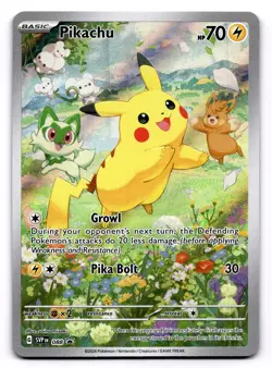 Pikachu 88 Promo Pokemon TCG SV: Scarlet & Violet Promo Cards NM - Image 1
