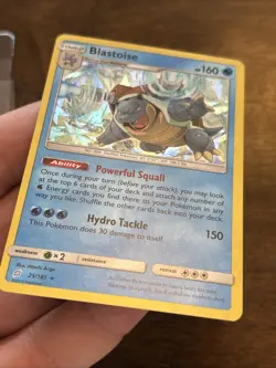 Pokemon TCG Blastoise Cracked Ice Holo Card 025/181 Deck Exclusives Foil Rare - Image 4
