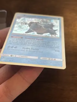 Pokemon TCG Blastoise Cracked Ice Holo Card 025/181 Deck Exclusives Foil Rare - Image 5