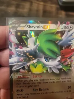 Pokemon Shaymin EX Holo Rare Roaring Skies 77/108 2015 Basic Card HP110 - Image 5