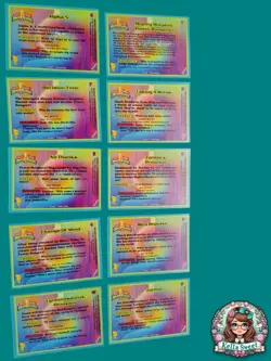 The Mighty Morphin Power Rangers Series 1 - 1994 72 Card Set - Complete - - Image 2