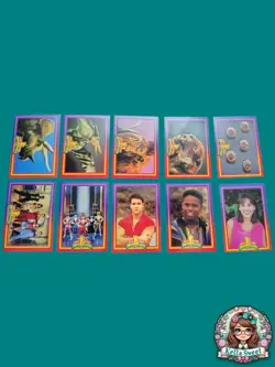 The Mighty Morphin Power Rangers Series 1 - 1994 72 Card Set - Complete - - Image 3