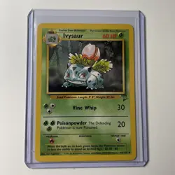 Pokemon Card Base Set 2 Ivysaur 44/130 LP-NM - Image 1